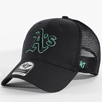 '47 Brand - Gorra Trucker MVP Oakland Athletic sBRANS18CTP Negro Verde